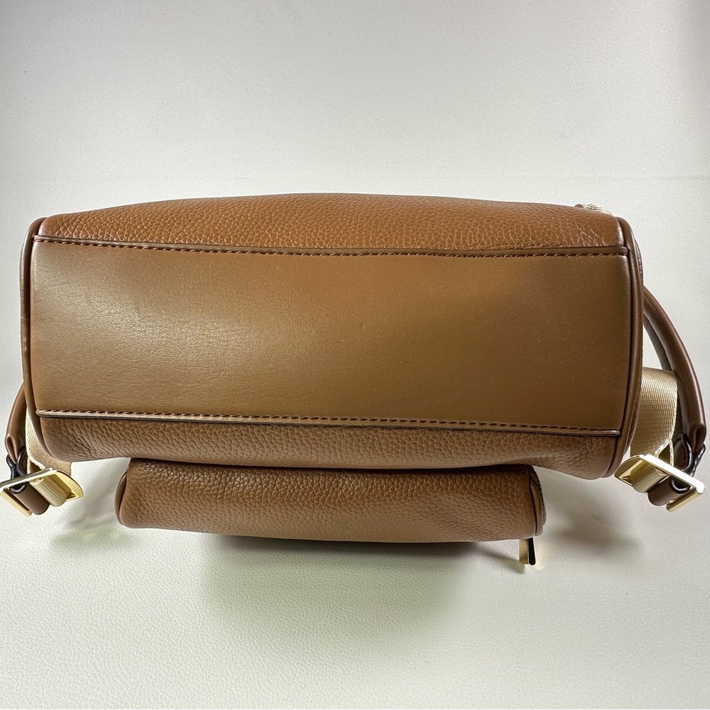 NEW Women’s MICHAEL Michael Kors Bex Medium Leather Backpack Brown - Picture 8 of 14